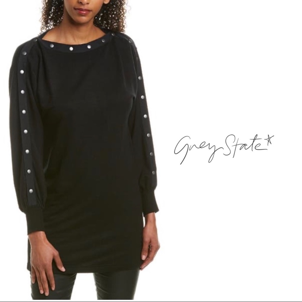 NEW Gray State Tilley T Snap shirt Dress